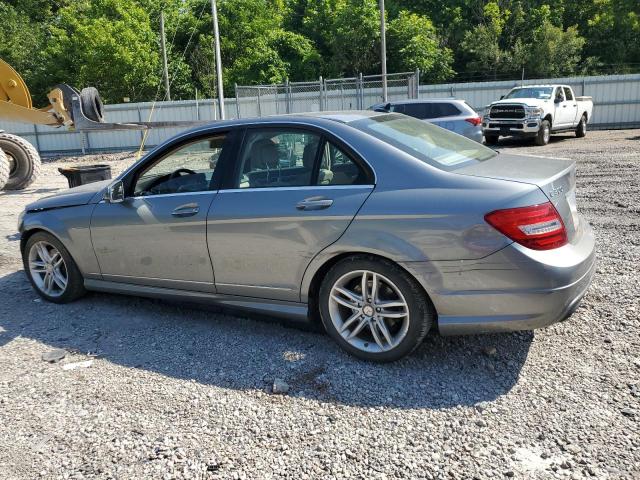 WDDGF8BB1CF899856 - 2012 MERCEDES-BENZ C 300 4MATIC GRAY photo 2
