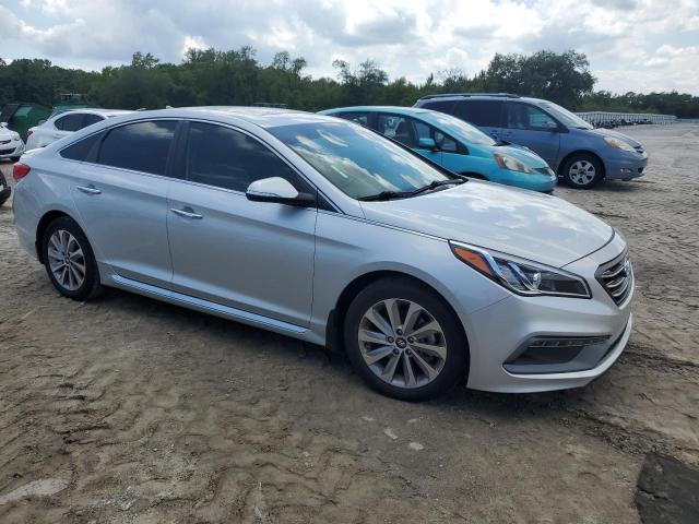 5NPE34AF8HH548012 - 2017 HYUNDAI SONATA SPORT SILVER photo 4