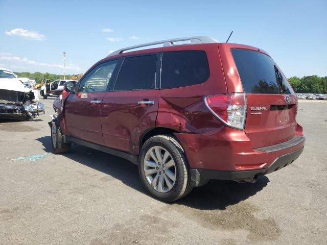 JF2SHAGC1BH742825 - 2011 SUBARU FORESTER TOURING RED photo 2