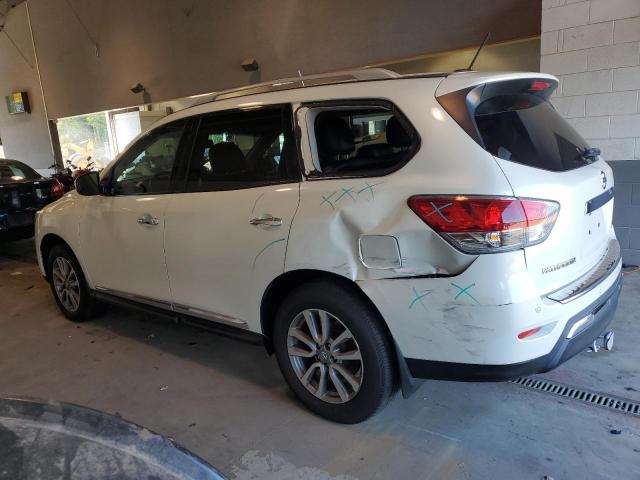 5N1AR2MM7FC687824 - 2015 NISSAN PATHFINDER S WHITE photo 2