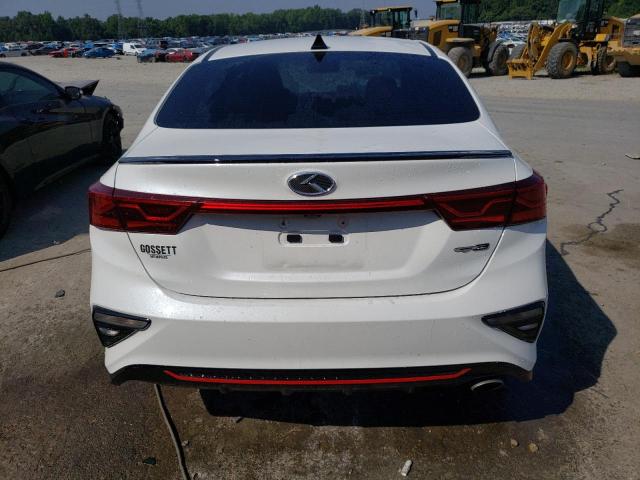 3KPF34AD9ME278712 - 2021 KIA FORTE GT LINE WHITE photo 6