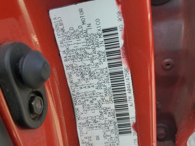 3TMJU62N96M014862 - 2006 TOYOTA TACOMA DOUBLE CAB PRERUNNER RED photo 12