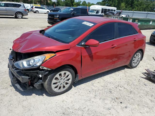 KMHD35LH3GU340524 - 2016 HYUNDAI ELANTRA GT RED photo 1