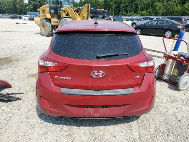 KMHD35LH3GU340524 - 2016 HYUNDAI ELANTRA GT RED photo 6