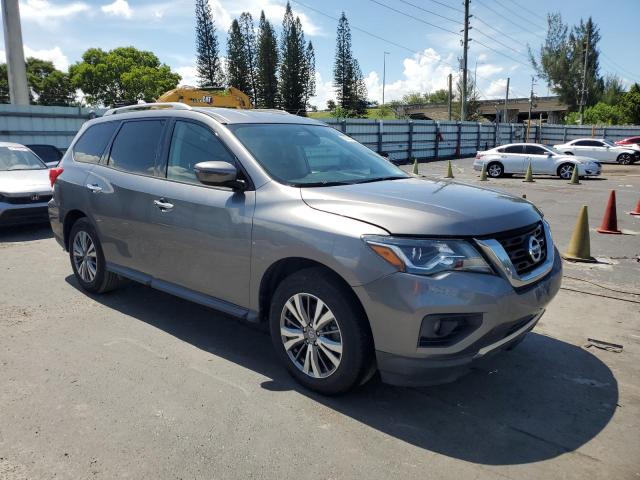 5N1DR2MN9KC645428 - 2019 NISSAN PATHFINDER S Մոխրագույն լուսանկար 4