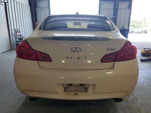 JNKBV61F58M278296 - 2008 INFINITI G35 WHITE photo 6