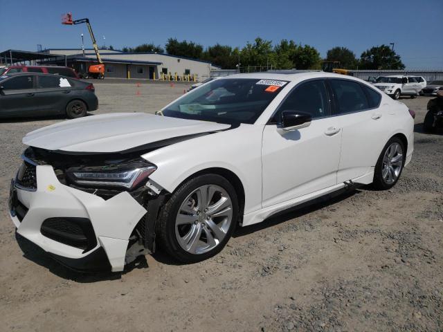 19UUB5F41MA009844 - 2021 ACURA TLX TECHNOLOGY WHITE photo 1