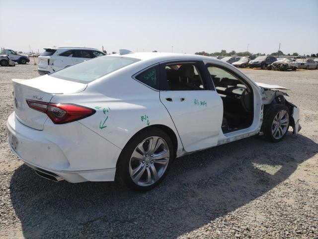 19UUB5F41MA009844 - 2021 ACURA TLX TECHNOLOGY WHITE photo 3