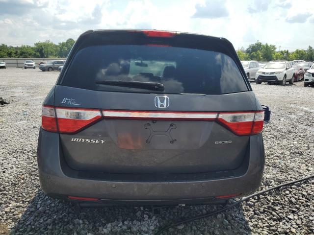 5FNRL5H92DB042580 - 2013 HONDA ODYSSEY TOURING 灰色 照片 6