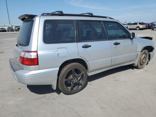 JF1SF65682H713665 - 2002 SUBARU FORESTER S ვერცხლისფერი ფოტო 3