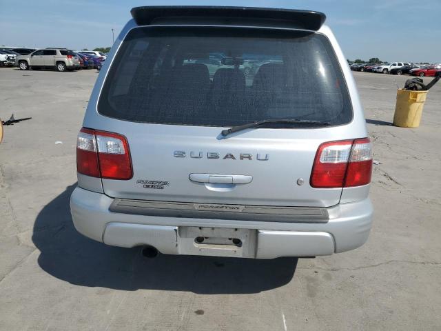JF1SF65682H713665 - 2002 SUBARU FORESTER S ვერცხლისფერი ფოტო 6