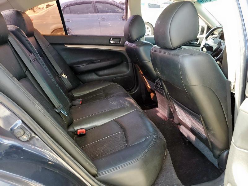 JN1DV6AP7CM812610 - 2012 INFINITI G25 BASE Mavi foto 10