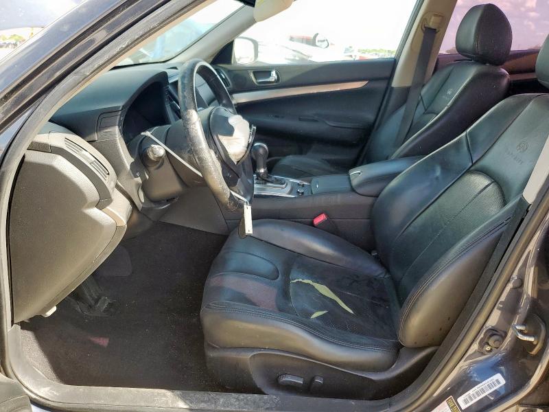 JN1DV6AP7CM812610 - 2012 INFINITI G25 BASE Mavi foto 7