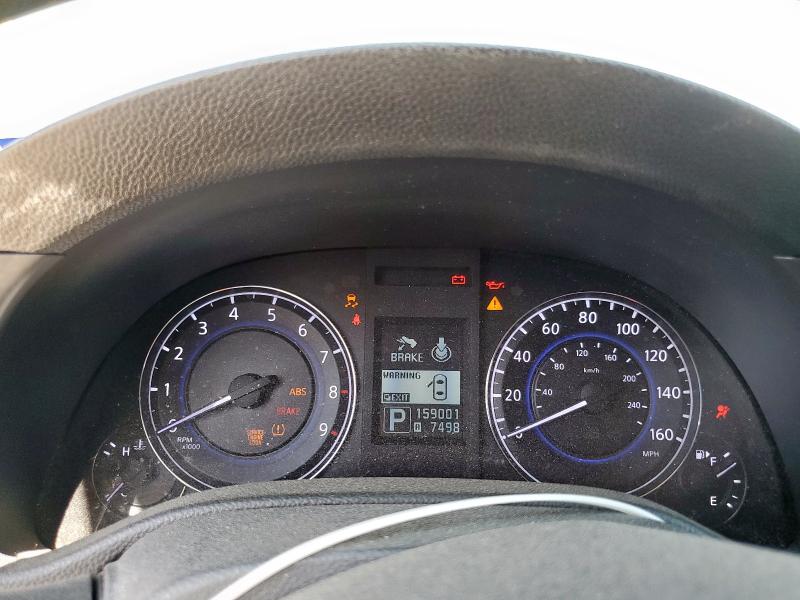 JN1DV6AP7CM812610 - 2012 INFINITI G25 BASE Mavi foto 9