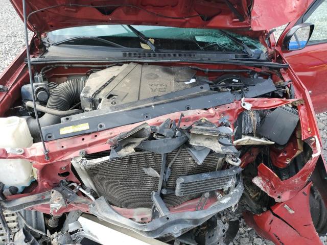 5TFJU4GN8FX089060 - 2015 TOYOTA TACOMA DOUBLE CAB PRERUNNER RED photo 11