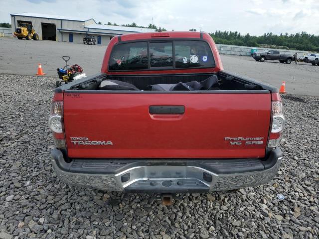 5TFJU4GN8FX089060 - 2015 TOYOTA TACOMA DOUBLE CAB PRERUNNER RED photo 6