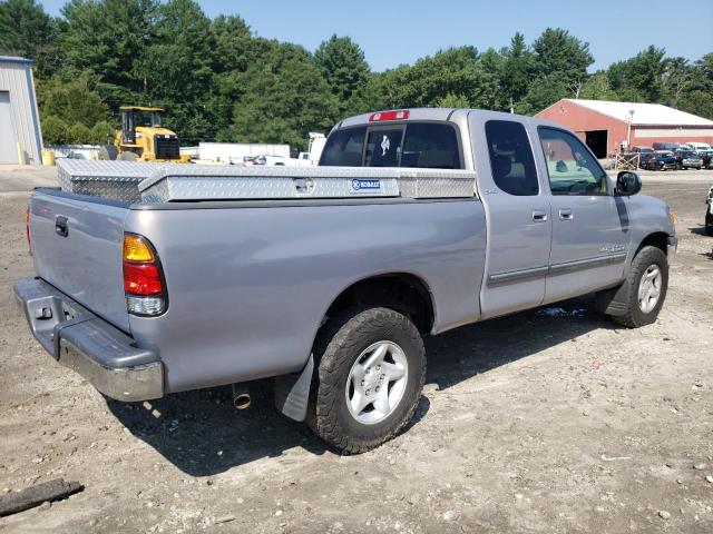 5TBBT44111S138289 - 2001 TOYOTA TUNDRA ACCESS CAB Gris photo 3