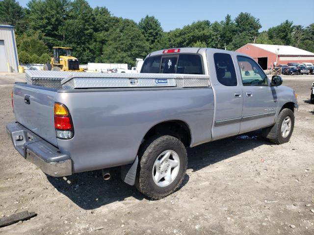 5TBBT44111S138289 - 2001 TOYOTA TUNDRA ACCESS CAB GRAY photo 3