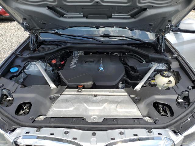 5UXTR7C56KLR51046 - 2019 BMW X3 SDRIVE30I SILVER photo 12