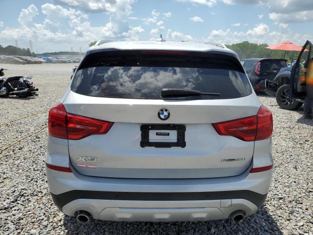 5UXTR7C56KLR51046 - 2019 BMW X3 SDRIVE30I SILVER photo 6