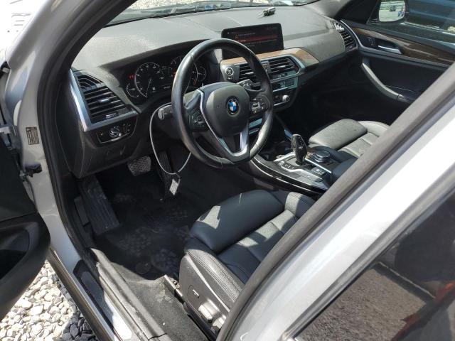 5UXTR7C56KLR51046 - 2019 BMW X3 SDRIVE30I SILVER photo 8