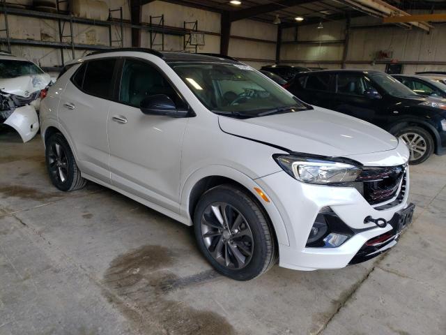 KL4MMESLXMB042531 - 2021 BUICK ENCORE GX SELECT WHITE photo 4