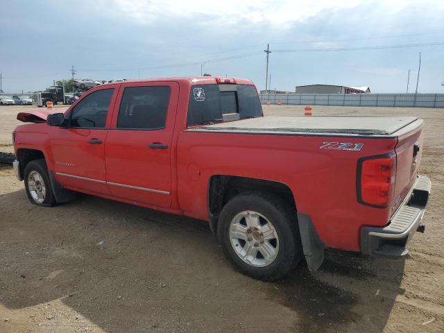 3GCUKREC3EG271799 - 2014 CHEVROLET SILVERADO K1500 LT RED photo 2