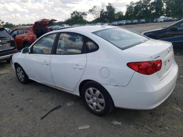 KMHDU46D57U223396 - 2007 HYUNDAI ELANTRA GLS WHITE photo 2