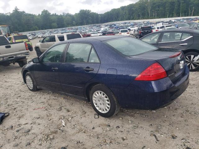 1HGCM56167A198426 - 2007 HONDA ACCORD VALUE BLUE photo 2