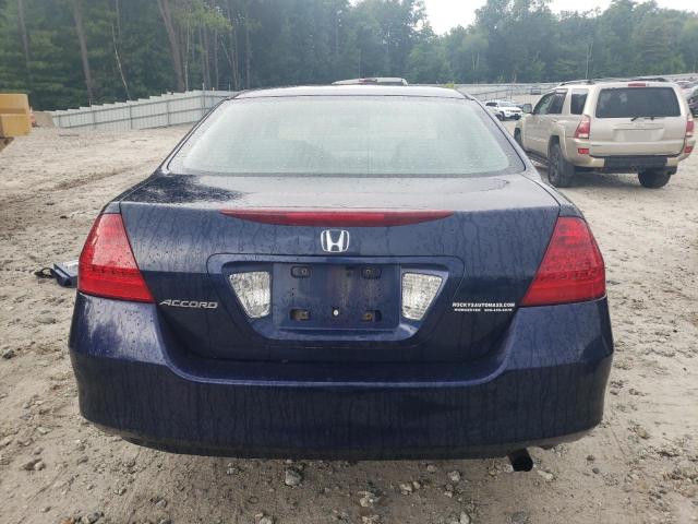 1HGCM56167A198426 - 2007 HONDA ACCORD VALUE BLUE photo 6