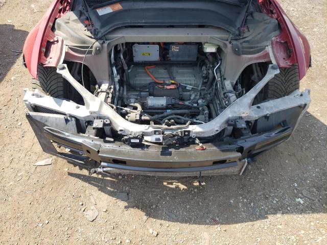 5YJSA1H10EFP41895 - 2014 TESLA MODEL S 红色 照片 11