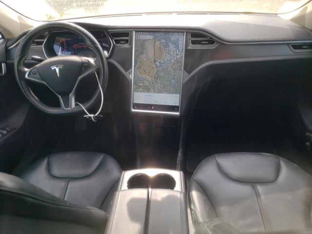 5YJSA1H10EFP41895 - 2014 TESLA MODEL S 红色 照片 8