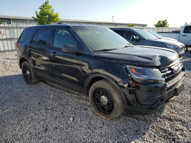 1FM5K8AR9JGB47272 - 2018 FORD EXPLORER POLICE INTERCEPTOR BLACK photo 4