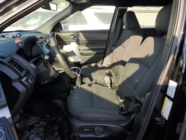 1FM5K8AR9JGB47272 - 2018 FORD EXPLORER POLICE INTERCEPTOR BLACK photo 7