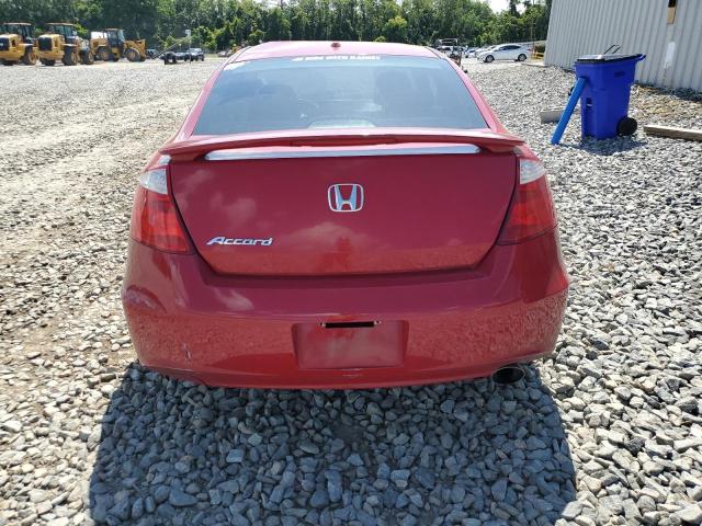 1HGCS12858A008795 - 2008 HONDA ACCORD EXL RED photo 6