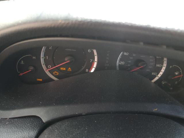 1HGCS12858A008795 - 2008 HONDA ACCORD EXL RED photo 9