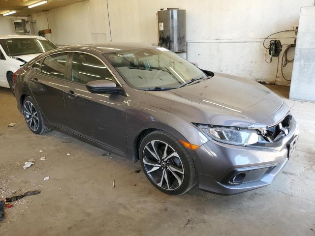 2HGFC2F80KH528468 - 2019 HONDA CIVIC SPORT GRAY photo 4