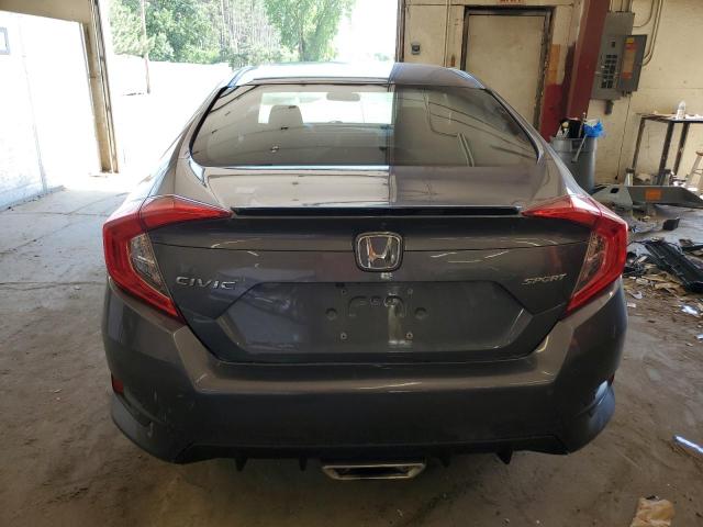 2HGFC2F80KH528468 - 2019 HONDA CIVIC SPORT GRAY photo 6