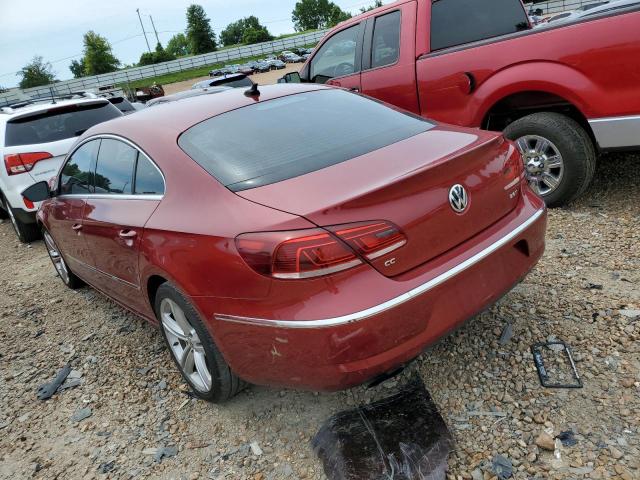 WVWBP7AN8DE567217 - 2013 VOLKSWAGEN CC SPORT RED photo 2