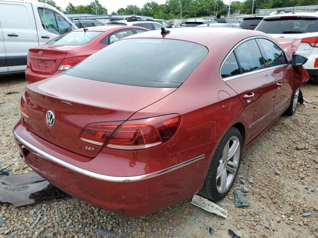 WVWBP7AN8DE567217 - 2013 VOLKSWAGEN CC SPORT RED photo 3