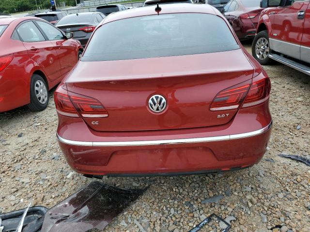 WVWBP7AN8DE567217 - 2013 VOLKSWAGEN CC SPORT RED photo 6