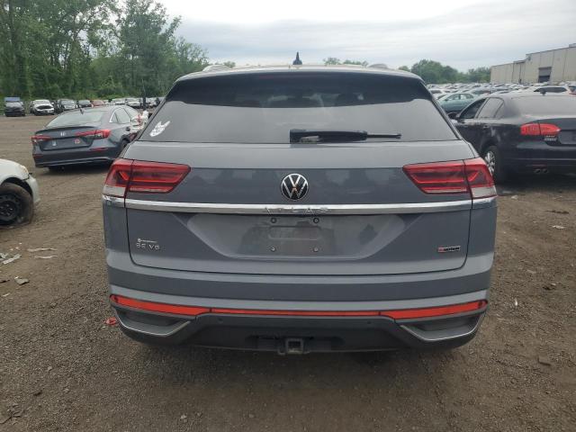 1V21E2CA2LC217394 - 2020 VOLKSWAGEN ATLAS CROS SE GRAY photo 6