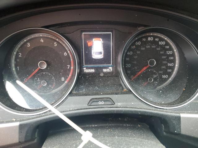 1V21E2CA2LC217394 - 2020 VOLKSWAGEN ATLAS CROS SE GRAY photo 9