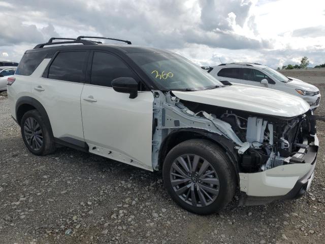 5N1DR3CD3PC222981 - 2023 NISSAN PATHFINDER SL WHITE photo 4