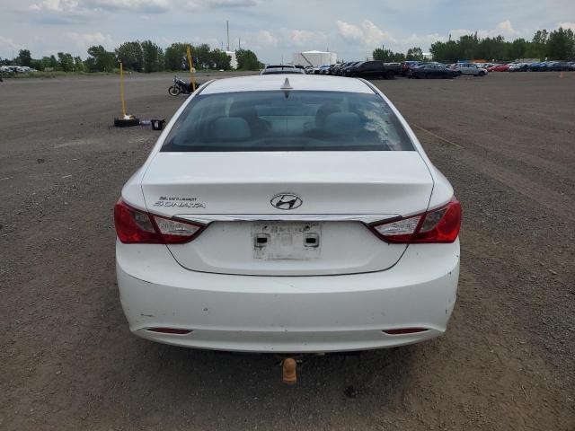 5NPEB4AC4CH485458 - 2012 HYUNDAI SONATA GLS WHITE photo 6