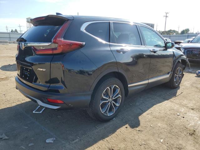 5J6RW2H5XLL037636 - 2020 HONDA CR-V EX BLACK photo 3