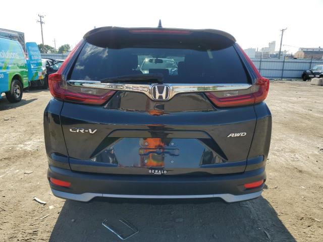 5J6RW2H5XLL037636 - 2020 HONDA CR-V EX BLACK photo 6