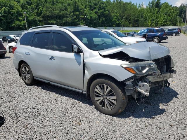 5N1DR2MN7HC909075 - 2017 NISSAN PATHFINDER S SILVER photo 4