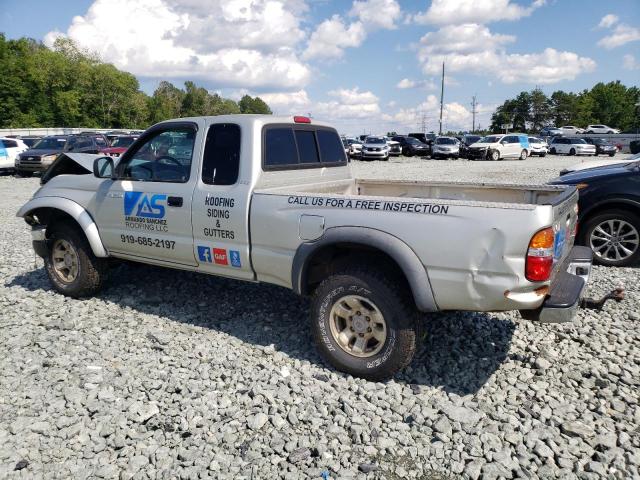 5TEWN72N92Z004290 - 2002 TOYOTA TACOMA XTRACAB SILVER photo 2