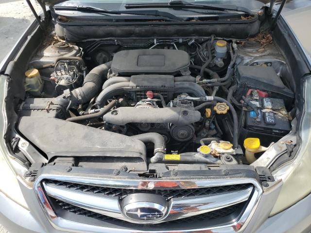 4S3BMBB64A3241294 - 2010 SUBARU LEGACY 2.5I PREMIUM SILVER photo 11